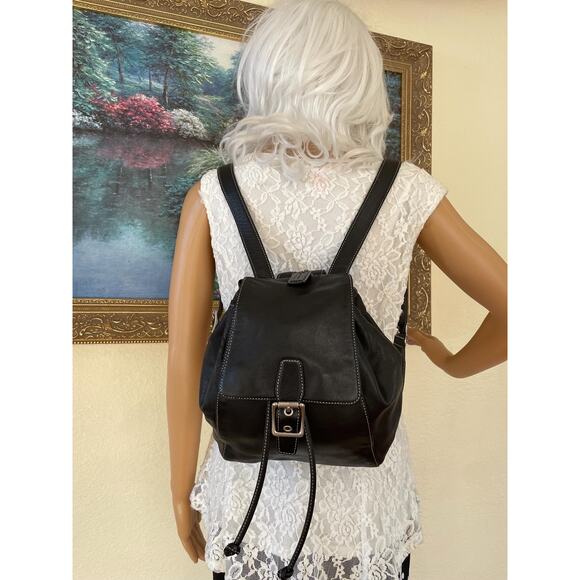 Vtg Coach Legacy black backpack Daypack 9569 - Picture 3 of 10